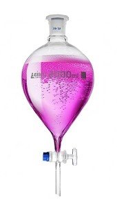 EISCO 2000mL Pear Shaped Separatory Funnel