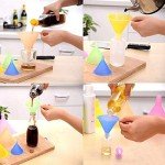 5-Piece Plastic Funnel Set for Cooking & Filling