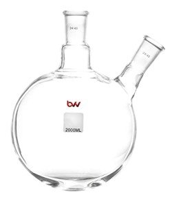 BVV Double Neck Round Bottom Flask, 2000ml