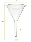 EISCO Polyethylene Filter Funnels (Pack of 10)
