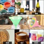 5-Piece Plastic Funnel Set for Cooking & Filling