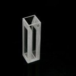 Open Top Quartz Cuvette with PTFE Cover
