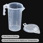 PATIKIL 250ml Graduated Beaker Set with Handle