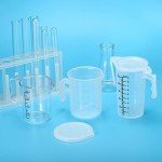 PATIKIL 250ml Graduated Beaker Set with Handle