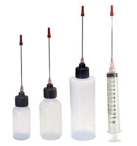 Liberty Plastic Squeeze Bottles with Stainless Applicators