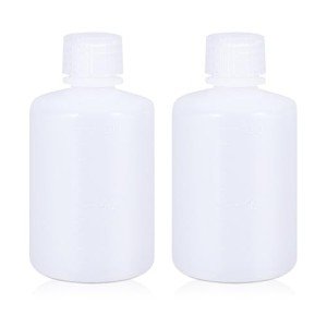 100ml Leak Proof Narrow Mouth Lab Bottles (2 Pcs)