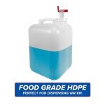 5-Gallon BPA-Free Liquid Storage Container with Spigot