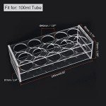 10-Well Acrylic Test Tube Rack for Labs
