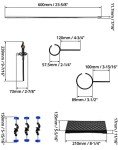 QWORK Heavy Duty Lab Stand Support Set