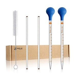 10ml Glass Pipettes with Rubber Caps & Stir Rods