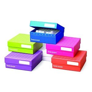 BioCision TruCool Hinged CryoBox, 81-Place, 5-Pack