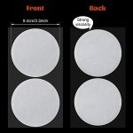 Synthetic Filter Paper Stickers for Mushroom Cultivation