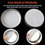 Synthetic Filter Paper Stickers for Mushroom Cultivation