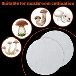 Synthetic Filter Paper Stickers for Mushroom Cultivation