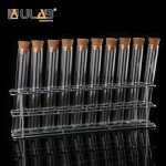 50pcs 35ml Round Bottom Glass Test Tubes Set