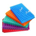 5-Pack Double Panel Test Tube Rack, 96 Positions