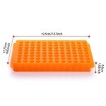 5-Pack Double Panel Test Tube Rack, 96 Positions