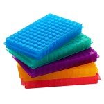 5-Pack Double Panel Test Tube Rack, 96 Positions