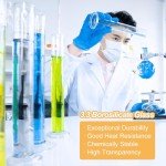 PATIKIL 25ml Borosilicate Glass Graduated Cylinders (2)