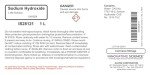 Sodium Hydroxide Solution, 1.0M, 1L