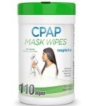 CPAP Mask Wipes - Alcohol-Free, Unscented - 110 Pack