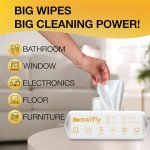 Swifly Multi-Surface Thick Cleaning Wipes, 100 Pack