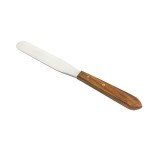 Wood-Handled Lab Spatula with Stainless Blade, 6