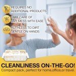 Swifly Multi-Surface Thick Cleaning Wipes, 100 Pack