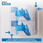 Double Acrylic Gloves Dispenser for Home or Lab