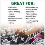 Monk 69804R Disinfecting Gym Wipes - 800 Count