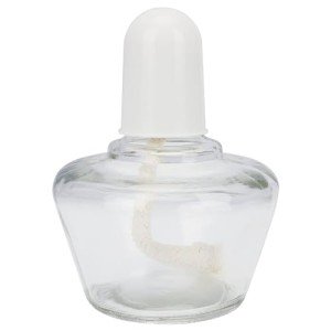 Labasics Classic Glass Alcohol Lamp for Labs