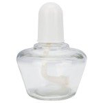 Labasics Classic Glass Alcohol Lamp for Labs