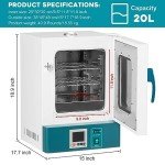 20L Digital Lab Incubator with PID Temperature Control
