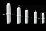 PTFE Magnetic Stirrer Mixing Spin Bars (25-50mm)