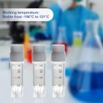 CryoKING 2.0 ml Sterile Cryogenic Vials - 1000 Pcs