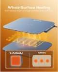 iTRUSOU Portable Electric Warming Tray with Temperature Settings
