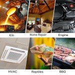 Infrared Thermometer with Laser for Cooking & HVAC