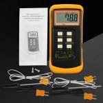Digital K Type Thermocouple Thermometer with 4 Probes