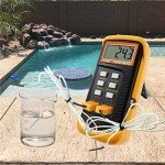 Digital K Type Thermocouple Thermometer with 4 Probes