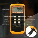 Digital K Type Thermocouple Thermometer with 4 Probes
