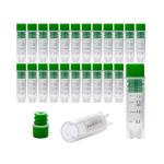 CryoKing 2.0ml Cryogenic Vials with Green Caps
