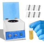 Electric Lab Benchtop Centrifuge with Timer 4000 RPM