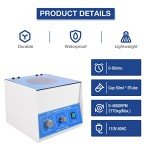 Electric Lab Benchtop Centrifuge with Timer 4000 RPM