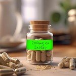 Fluorescent Green 1 Inch Colored Masking Tape