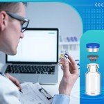 30 Pack Clear Glass Vials with Flip Caps