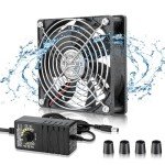 WDERAIR Waterproof Cooling Fan with AC Controller
