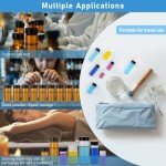 28Pcs Amber Glass Vials with Lids - 30ml