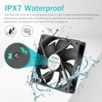 WDERAIR Waterproof Cooling Fan with AC Controller