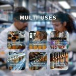 28Pcs Amber Glass Vials with Lids - 30ml