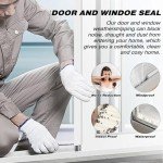 Weather Stripping Door Seal for Soundproofing and Insulation